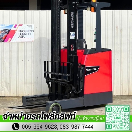 ขายรถโฟล์คลิฟท์ไฟฟ้ายืนขับมือสอง Toyata